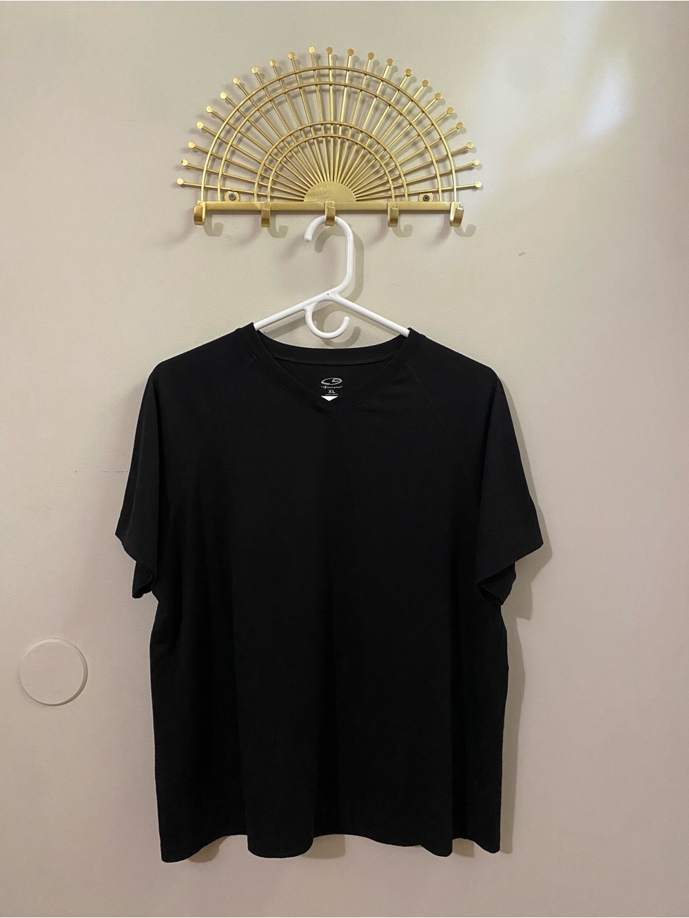 Champion Women's Black Short Sleeve Crew Tee